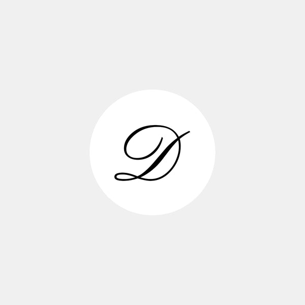 Alphabet Raute Englischer Buchstabe D