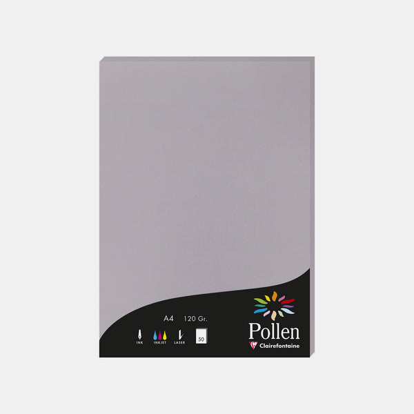 A4-Pergamentblatt, 120 g, koalagrauer Pollen