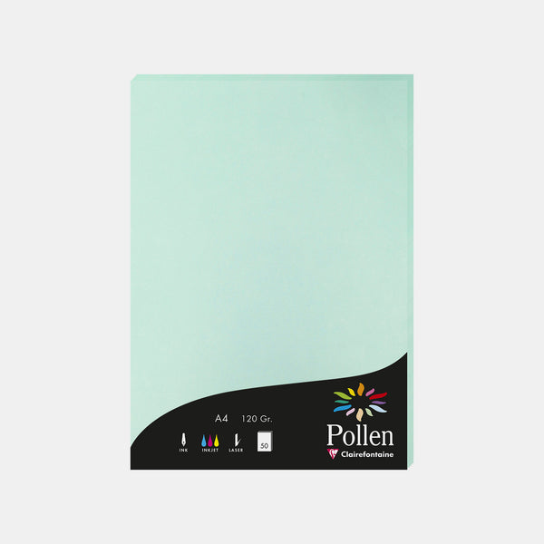 A4 vellum sheet 120g jade green Pollen