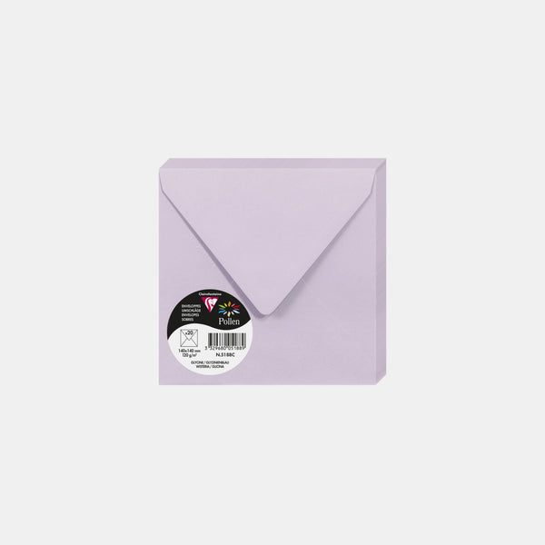 Envelope 140x140 vellum 120g wisteria Pollen