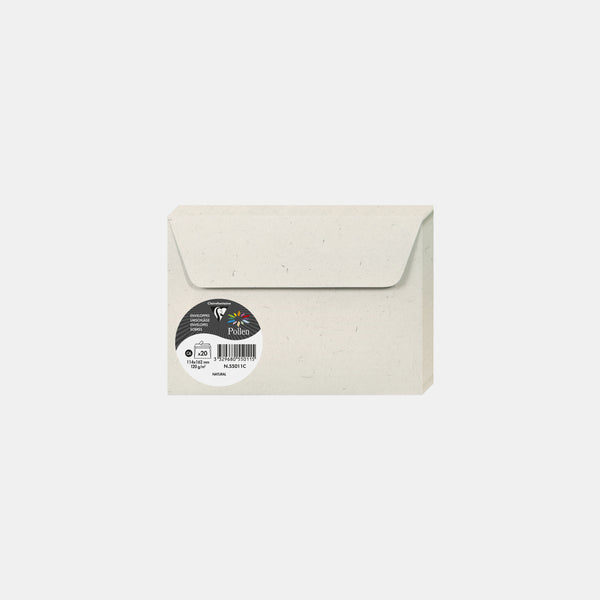 Envelope 114x162 natura 120g Pollen