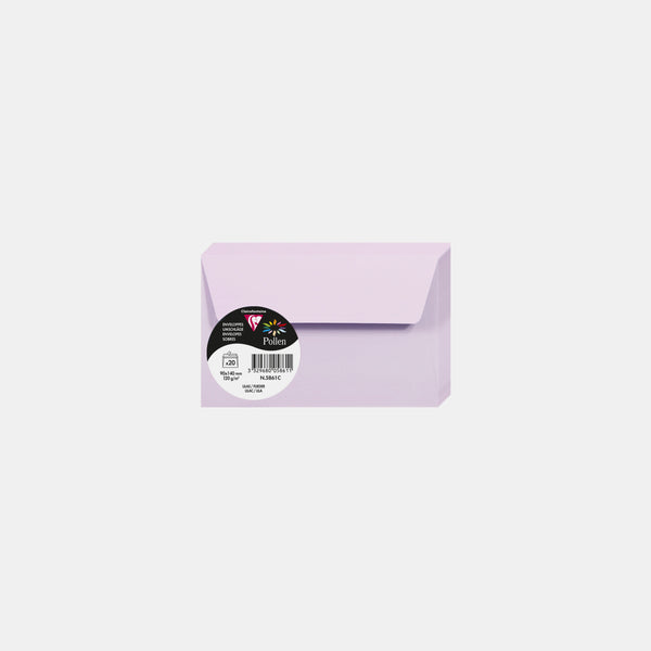 Envelope 90x140 vellum 120g lilac Pollen