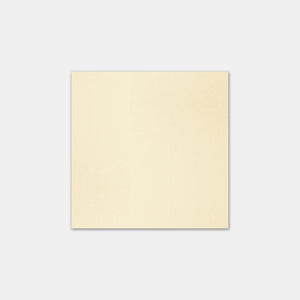 Card 90x90mm ivory laid