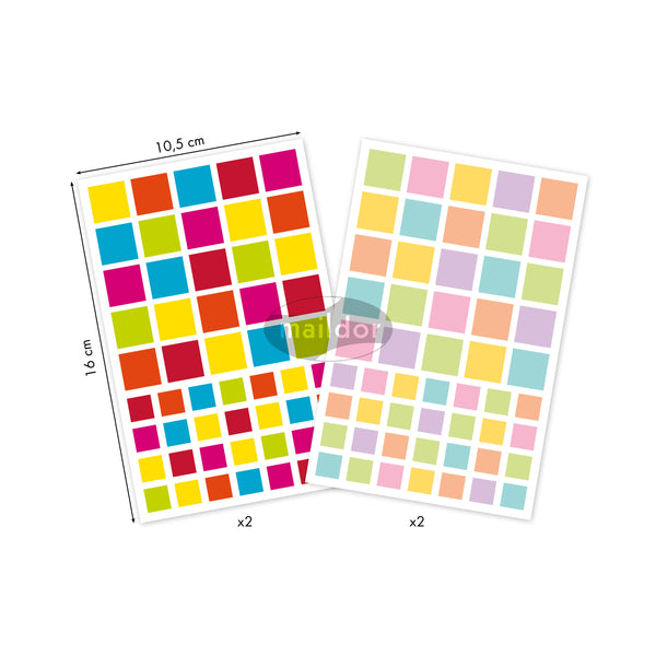 Gommettes BABY Carrés