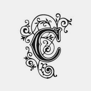 Arabeske-Alphabet-Stempel c