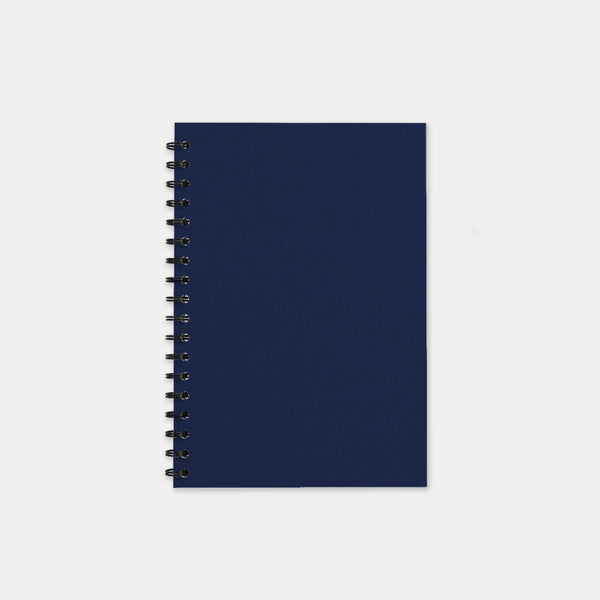 Marine recycled notebook 105x155 lined pages