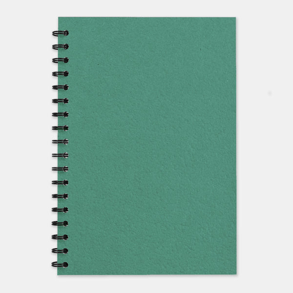 Cahier recycle vert turquoise 210x297 pages lignées