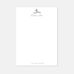 Briefpapier - A4 Vogel