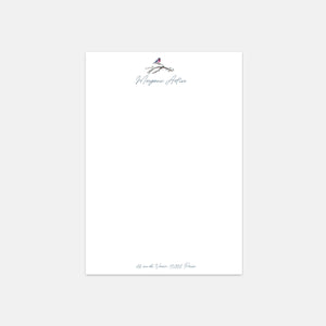 Briefpapier - A5 Vogel