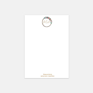 Briefpapier - A5 Blumenkrone