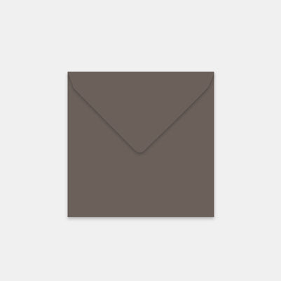 Envelope 140x140 mm taupe vellum