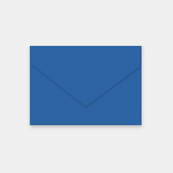 Enveloppe 114x162 mm vélin bleu royal