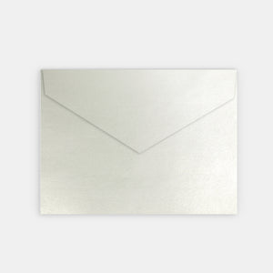 Enveloppe 120x180 mm metallisee quartz