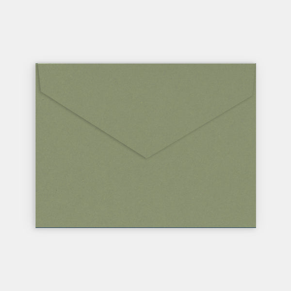 Umschlag 140x190 mm Olivenkraft