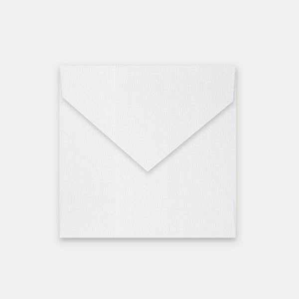 Enveloppe 155x155 mm vergé écru blanc naturel