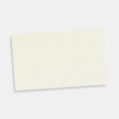 Pack of 50 cards 65x95 cream laid