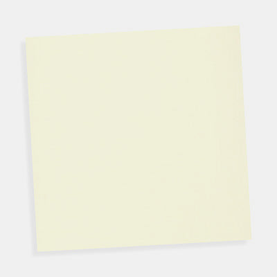 Pqt 25 cartes 115x115 vergé creme