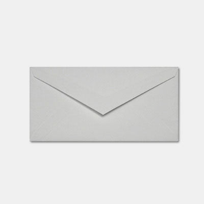 Pack of 25 envelopes 110x220 white French laid