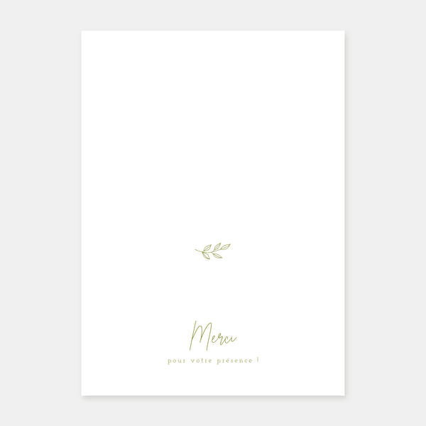 Klassisches Heft zur Landhochzeit