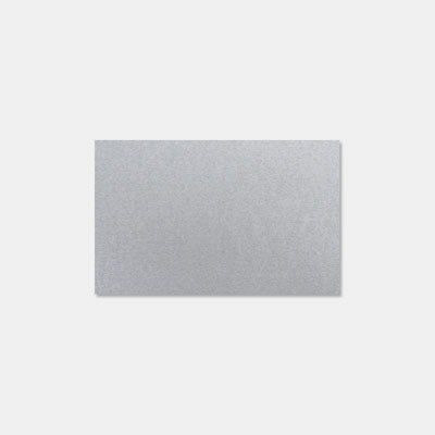 Packung mit 50 Karten 85x135 Silbermetall