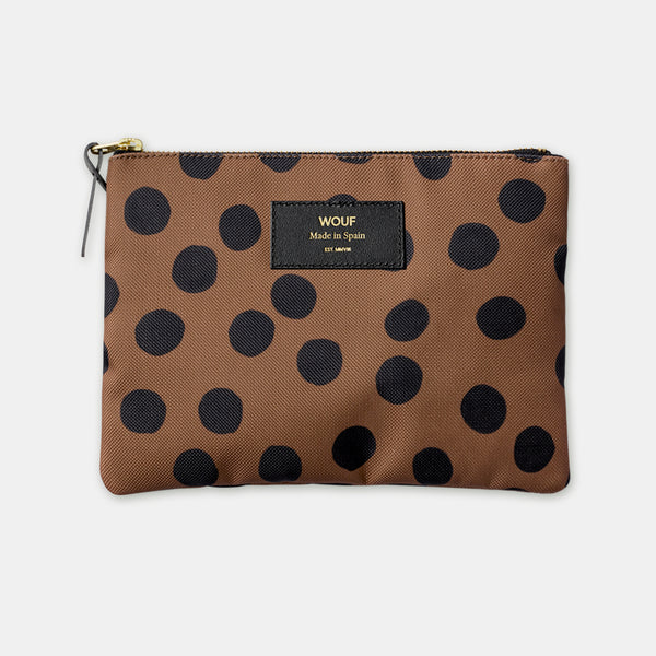 Großes Federmäppchen mit Dots-Motiv