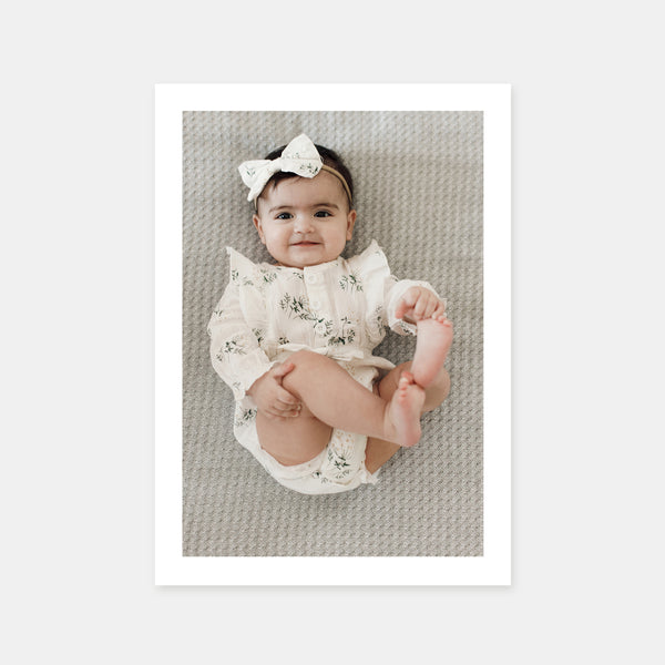Faire-part de naissance calendrier 31 jours