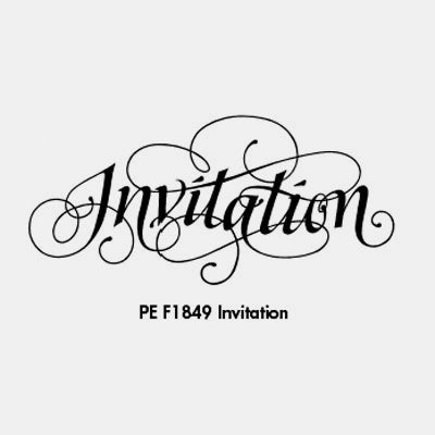 Invitation stamp
