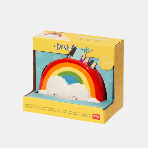 Pot à crayons - Arc en ciel
