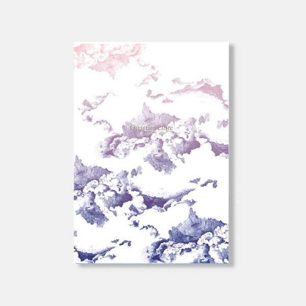 A5-Wolken-Notizbuch