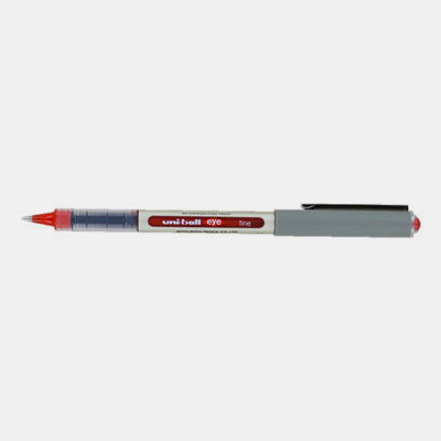 Augenroller mit extra feiner Spitze, rot, Uniball