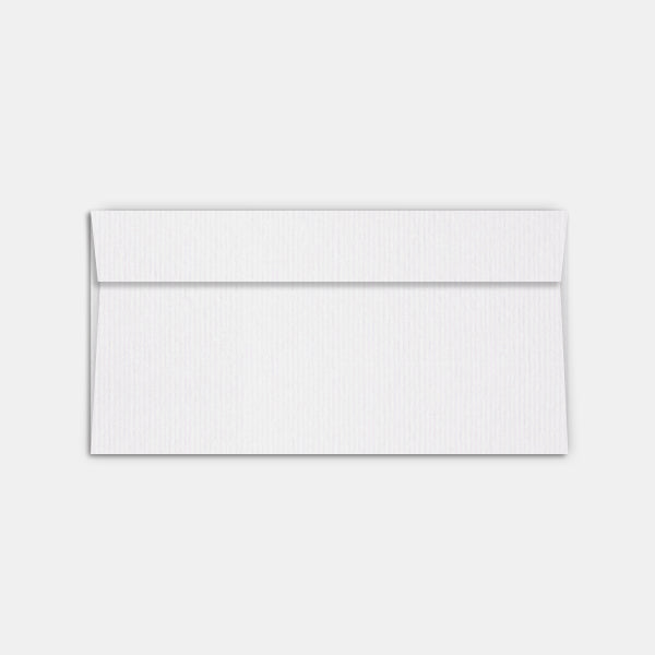 Enveloppe 110x220 mm vergé écru blanc naturel