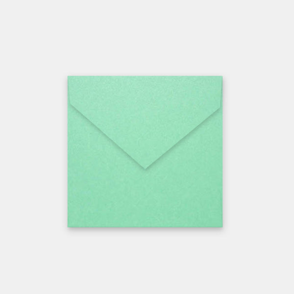 Envelope 140x140 mm metallic lagoon