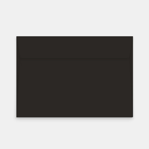 Enveloppe 162x229 mm skin noir