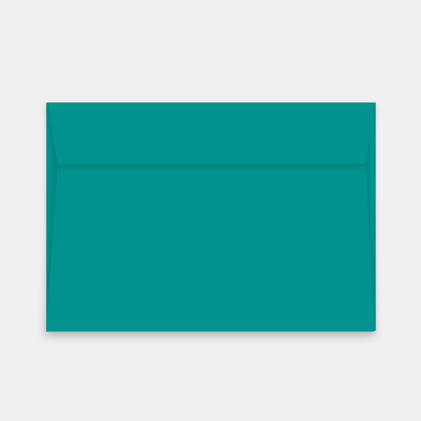 Enveloppe 162x229 mm velin vert paon