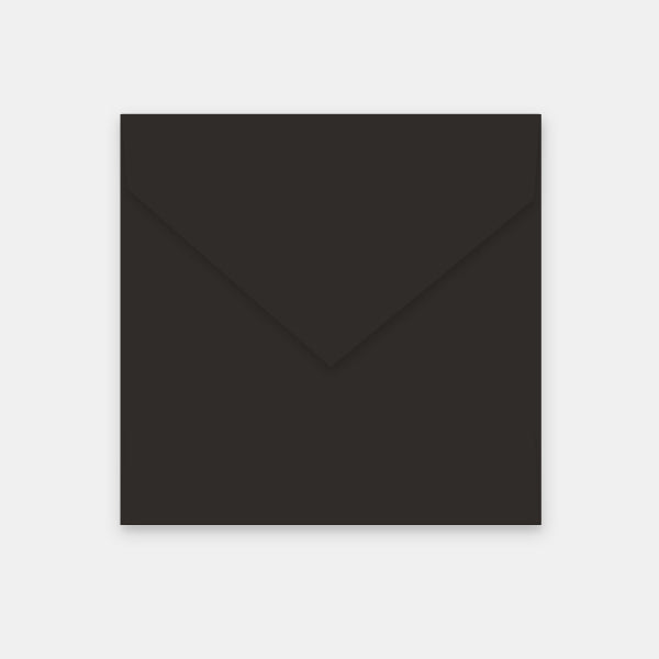 Enveloppe 170x170 mm velin noir