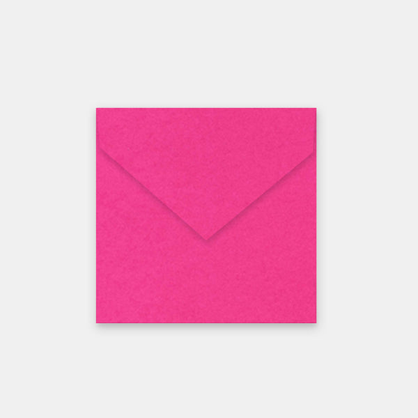 Enveloppe 140x140 mm velin fuchsia
