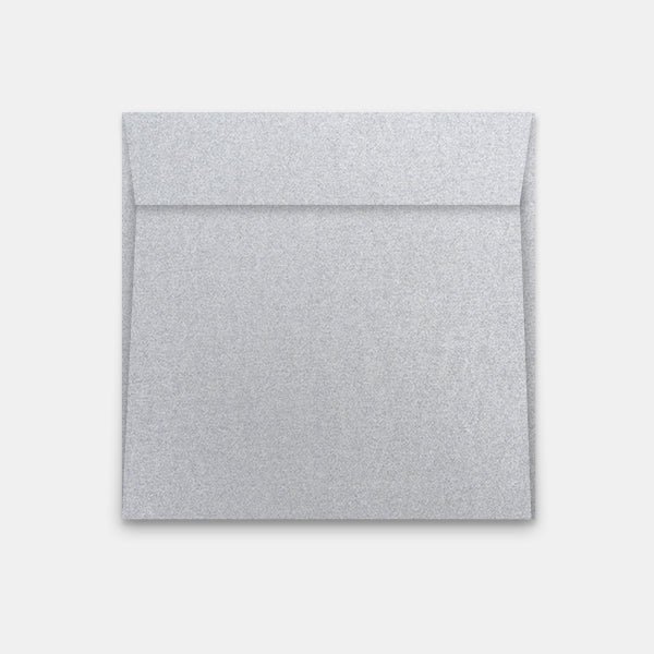 Umschlag 170x170 mm silbermetallic