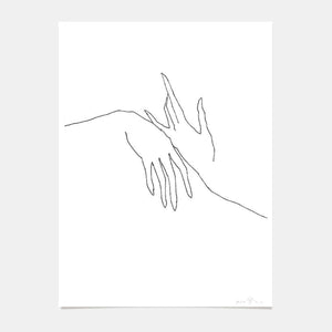 Hands Together Kunstdruck in limitierter Auflage – 03