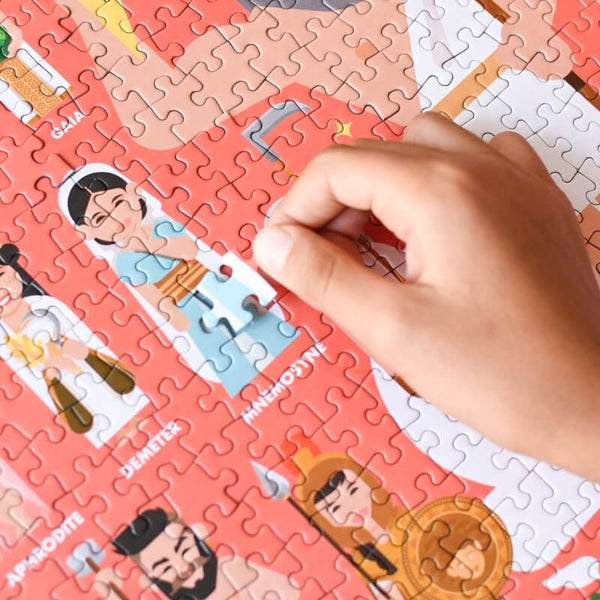 Educational puzzle 1000 pieces Poppik mythology